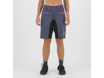 Karpos BALLISTIC EVO women's shorts, blue/black/pink