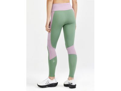 Pantaloni dama CRAFT ADV Essence 2, verde/violet