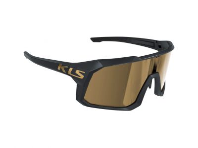 Kellys DICE II Brille, gold, polarisiert