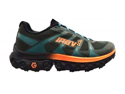 inov-8 TRAILFLY ULTRA G 300 shoes, olive/orange