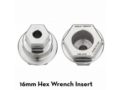 Wolf Tooth Flat wrench insert tool 16 mm, hex