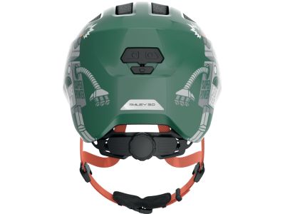 ABUS Smiley 3.0 children's helmet, green robo