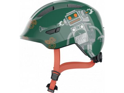 Abus Smiley 3.0 children&amp;#39;s helmet, green robo