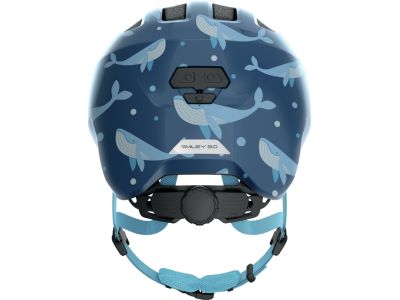 ABUS Smiley 3.0 children's helmet, blue whale
