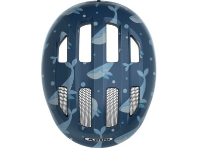 ABUS Smiley 3.0 children's helmet, blue whale