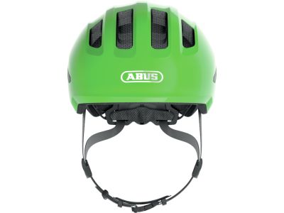 ABUS Smiley 3.0 children's helmet, shiny green