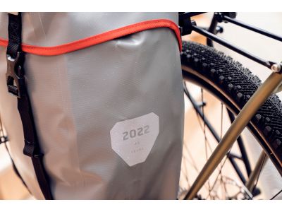 ORTLEB Bike-Packer Original brašna na nosič, šedá
