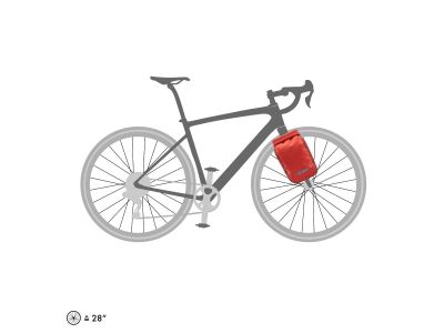 ORTLIEB Fork Pack Plus 5.8 l, red