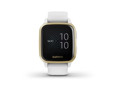 Garmin VENU SQ, fehér/világos arany