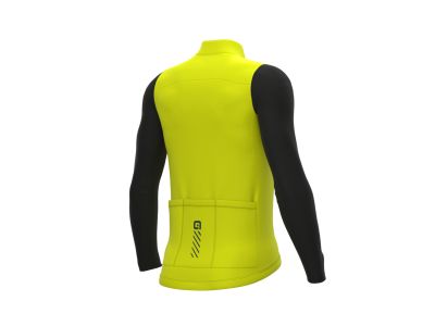 Koszulka rowerowa ALÉ FONDO 2.0 SOLID fluo yellow