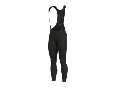 Pantaloni ALÉ R-EV1 NORDIC Plus cu bretele, negri