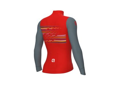 ALÉ PR-S LOGO jersey, red/grey