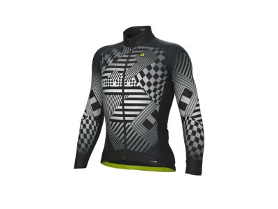 ALÉ PR-S CHECKER jersey, gray