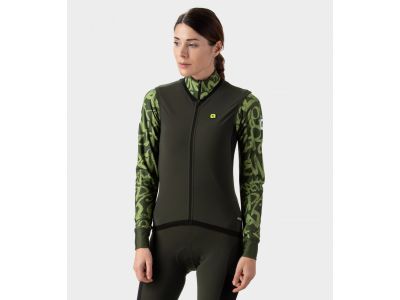 ALÉ R-EV1 THERMO women&#39;s vest, wood green