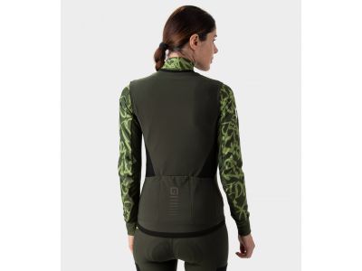 ALÉ R-EV1 THERMO women&#39;s vest, wood green