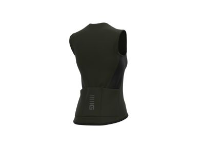 ALÉ R-EV1 THERMO women&#39;s vest, wood green