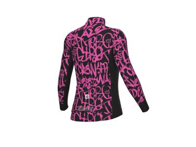 ALÉ SOLID RIDE women&#39;s jersey, fluo pink