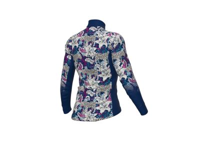 ALÉ PR-R HIBISCUS damska koszulka rowerowa, turquoise