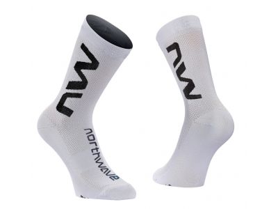 Northwave Extreme Air Socken, Weiß/Schwarz