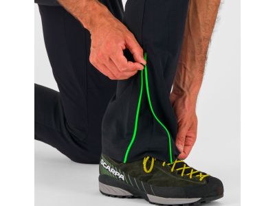 Pantaloni de escaladă Karpos K-Performance, negru/verde