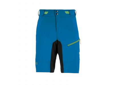 Karpos VAL VIOLA Shorts, blau/schwarz/fluo grün