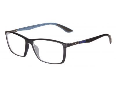 R2 Coal dioptrické brýle, černá/carbon/modrá
