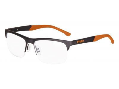 R2 Vast dioptrické okuliare, čierna/oranžová