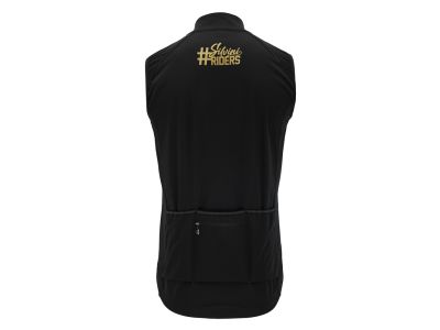 SILVINI Trelo vest, black/gold