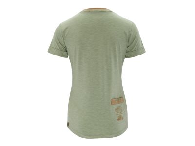 T-shirt SILVINI Calvisia, olive green/tygrys