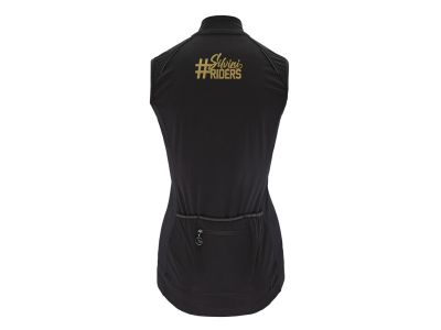 SILVINI Trela ​​WJ2273 women&#39;s vest, black/gold