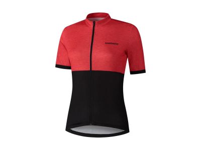 Damska koszulka rowerowa Shimano ELEMENT w kolorze czerwonym