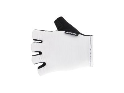 Santini CUBO rukavice, bílé