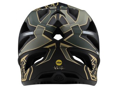 Troy Lee Designs Stage Ropo helmet green / gold