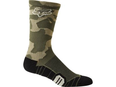 Fox 8&amp;quot; Ranger Cushion ponožky, green camo