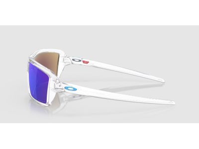 Oakley Cables okuliare, polished clear/Prizm Sapphire Polarized