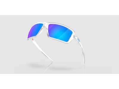 Oakley Cables glasses, polished clear/Prizm Sapphire Polarized