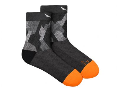 Salewa Pedroc Camo Alpine Merino Quarter Socken, schwarz