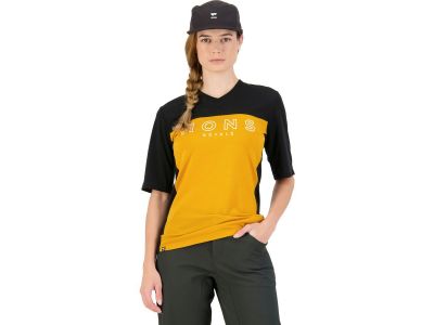 Mons Royale Redwood Enduro VT women&#39;s jersey, black/gold