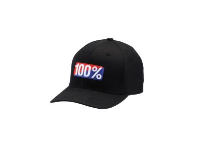100% Classic Flexfit Cap X-Fit cap, black
