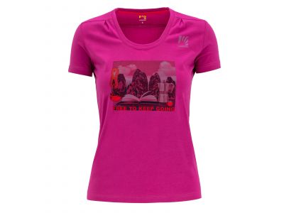 Damska koszulka Karpos ANEMONE w kolorze różowym