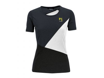 Karpos Nuvolau Damen T-Shirt, blau/weiß/schwarz