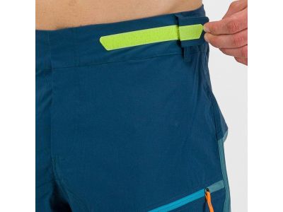 Karpos RAPID BAGGY Shorts, blaugrün/fluo gelb