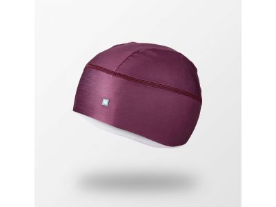 Sportowa czapka pod kask Matchy w kolorze śliwkowym