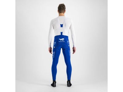 Sportowe spodnie TOTAL ENERGIES na szelkach, niebieskie