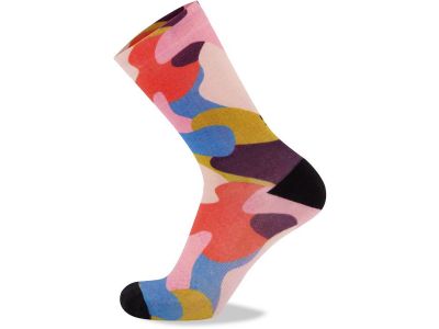 Mons Royale Atlas Crew Sock Digital ponožky, bike art