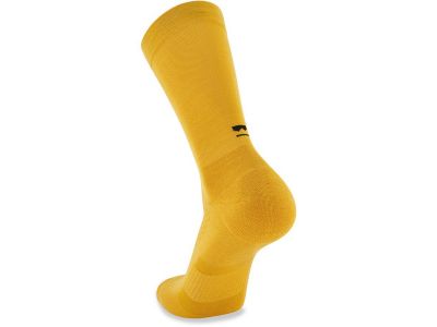 Skarpety Mons Royale Atlas Crew Sock, żółte