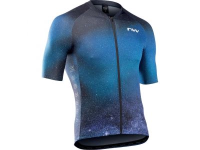 Northwave Freedom cyklistický dres, pánsky krátky rukáv Blue