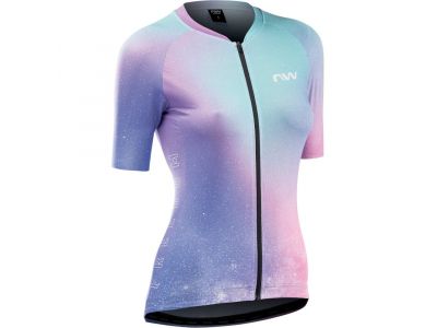 Northwave Freedom cycling jersey, women&amp;#39;s short sleeve Violet / Fuchsia