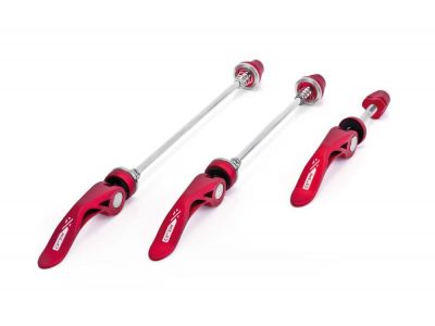 XLC QR-L05 Color-Edition quick link set, red