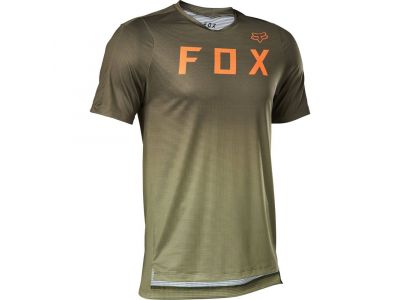 Fox Flexaire pánský dres krátký rukáv zelená